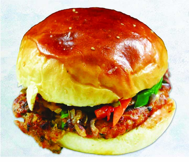 Chicken Shawarma Burger